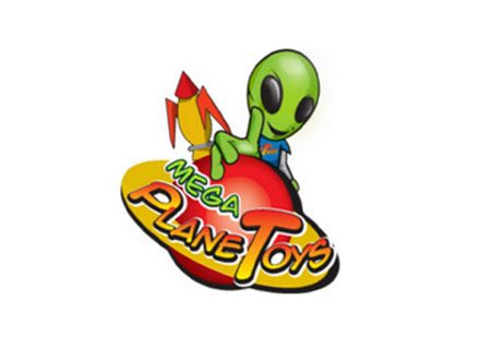 Diseño de logotipo Mega Planet toys